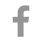 Grey Facebook Icon